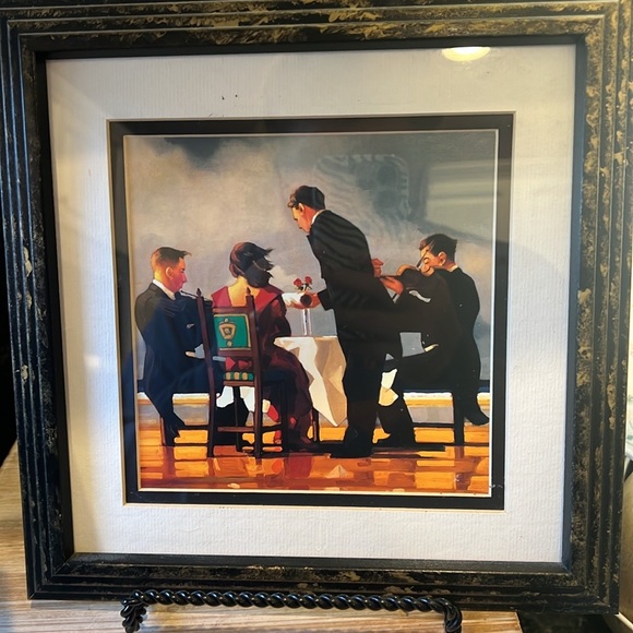Set of 2 Framed Vettriano Prints II - Picture 4 of 9
